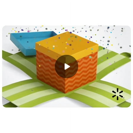 Confetti Gift Box Walmart eGift Card