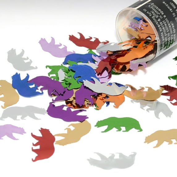 Confetti Grizzly Bear MultiColors Mix - Half Pound (8 oz) - CCL9408