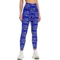 thumbnail image 1 of Confetti Happy New Years Celebration Leggings Tight fitting woman ing pants Womens Leggings, 1 of 6