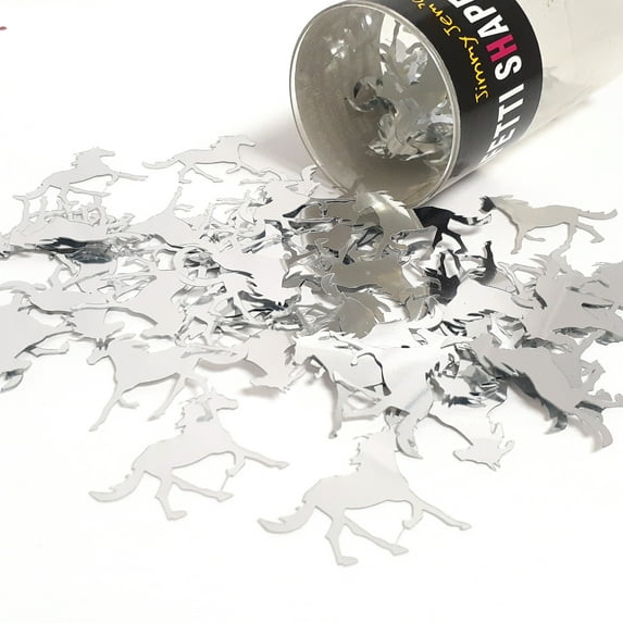 Confetti Horse Silver - Half Pound (8 oz) - CCL9079
