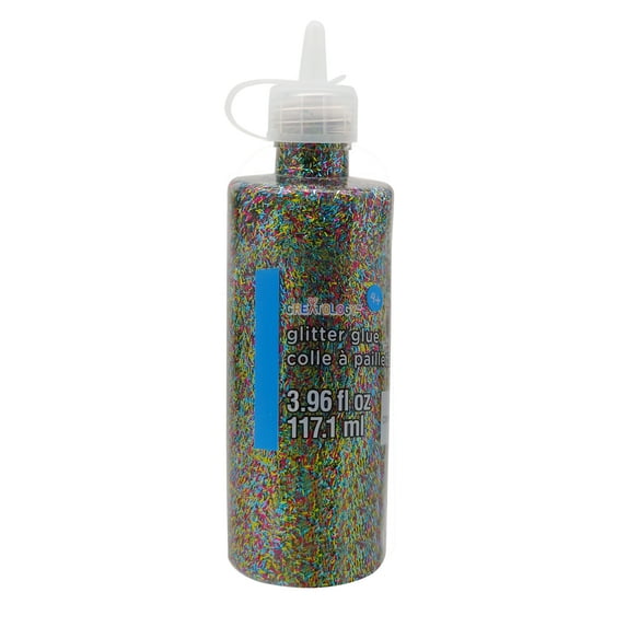 Confetti Mix Glitter Glue by Creatology – Multicolor Sparkle Adhesive for Crafts - Easy Squeeze Bottle - 3.96 fl. oz. - 12 Pack