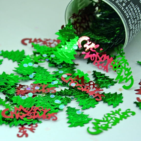 Confetti Mix - Merry Christmas Tree - Half Pound (8 oz) - CCL9387