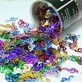 thumbnail image 1 of Confetti Music Clef Note MultiColors - Pouch (1/2 oz) - CCP9068, 1 of 8