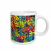 Confetti Neon Hearts  11oz Mug mug-9294-1