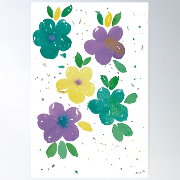 Confetti Poster Wall Art, Modern Wall Decor For Living Room Bedroom, 16x24 UNFRAMED