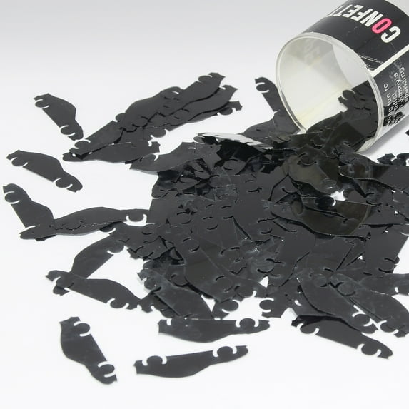 Confetti Race Car Black - Half Pound (8 oz) - CCL9430