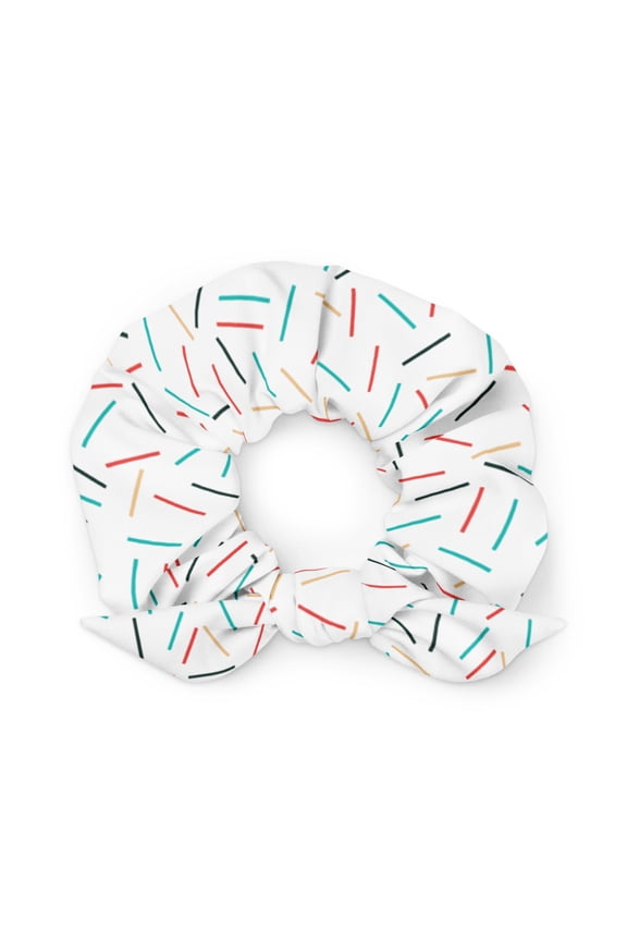 Confetti Recycled Scrunchie