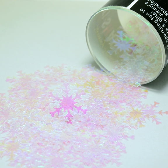 Confetti Snowflake Iridescent - Pouch (1/2 oz) - CCP8589