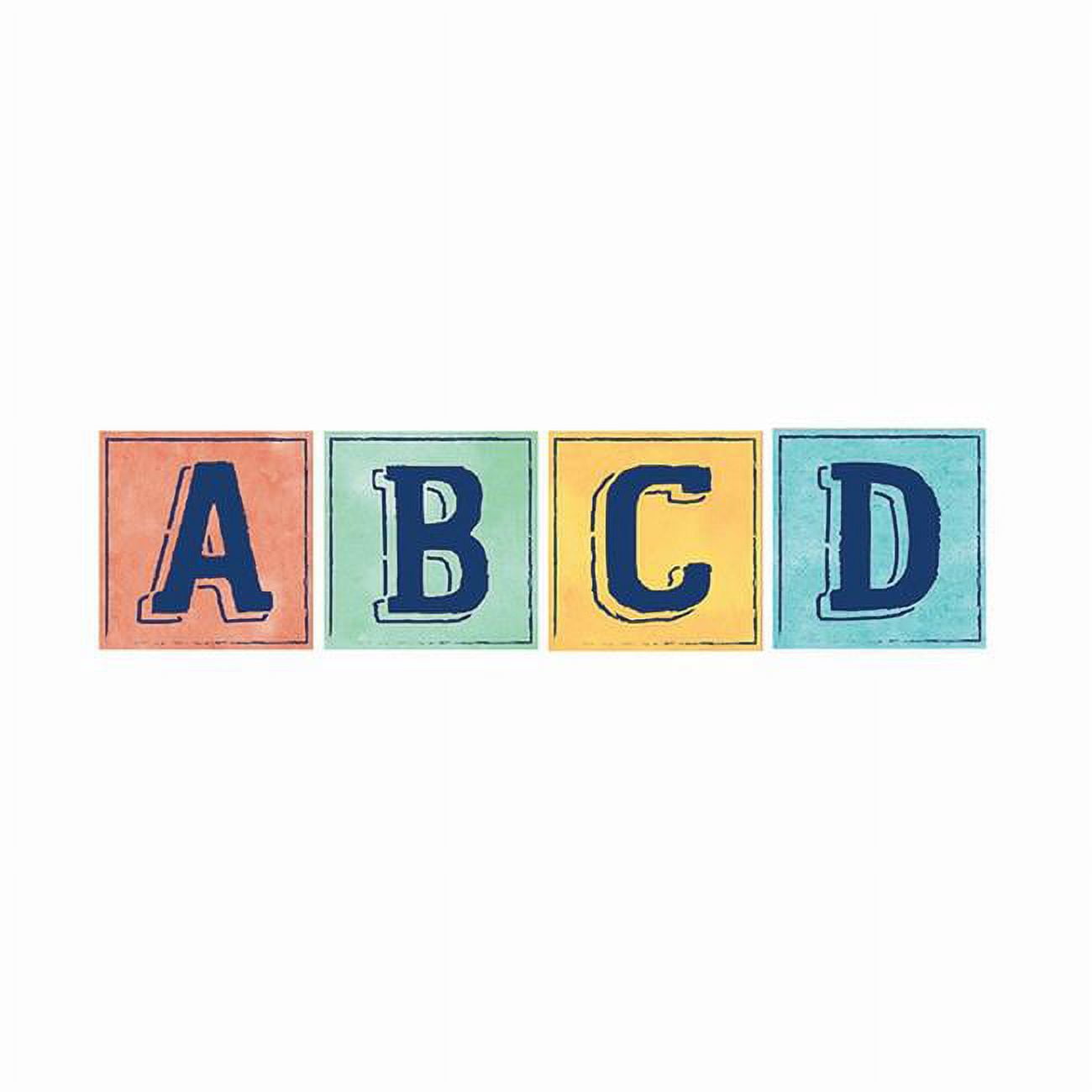Confetti Splash Deco Letters Blocks - Walmart.com