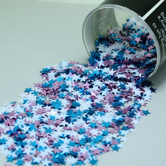 Confetti Star 1/4" Baby Mix - Pouch (1/2 oz) - CCP8526