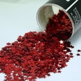 thumbnail image 1 of Confetti Star 1/4" Red - Pouch (1/2 oz) - CCP8517, 1 of 8