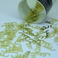 thumbnail image 1 of Confetti Streamer Gold - Half Pound (8 oz) - CCL9467, 1 of 8