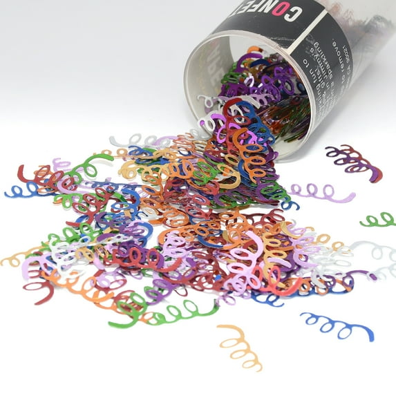 Confetti Streamer MultiColors - Pouch (1/2 oz) - CCP9666