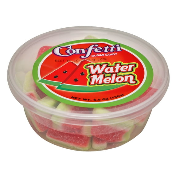 Confetti Watermel Tub, 5 Oz.