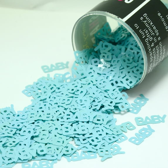 Confetti Word BABY Blue Pastel - Pouch (1/2 oz) - CCP7832