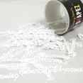 thumbnail image 1 of Confetti Word Christening White - Half Pound (8 oz) - CCL7768, 1 of 8