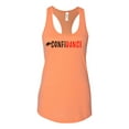 thumbnail image 1 of Confidance Ladies Racerback Tank Top-Light Orange-xl, 1 of 4