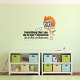 thumbnail image 1 of Confidence Bubble Guppies Life Quote Cartoon Quotes Decors Wall Sticker Art Design Decal for Girls Boys Kid Room Bedroom Nursery Kindergarten Home Decor Stickers Wall Art Vinyl Decoration (15x30 inch), 1 of 2