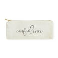 thumbnail image 1 of Confidence Cotton Canvas Pencil Case and Travel Pouch, 1 of 4