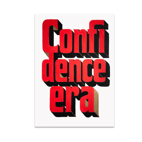Confidence Era Wall Art - Lifestyle Enthusiast - 13x19 Poster Print