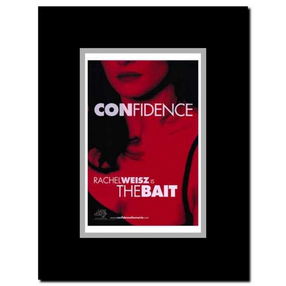 Confidence Framed Movie Poster