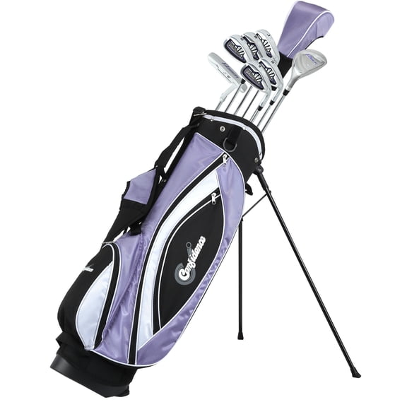 Confidence Golf Petite Ladies Power V3 Club Set & Stand Bag, Right Hand