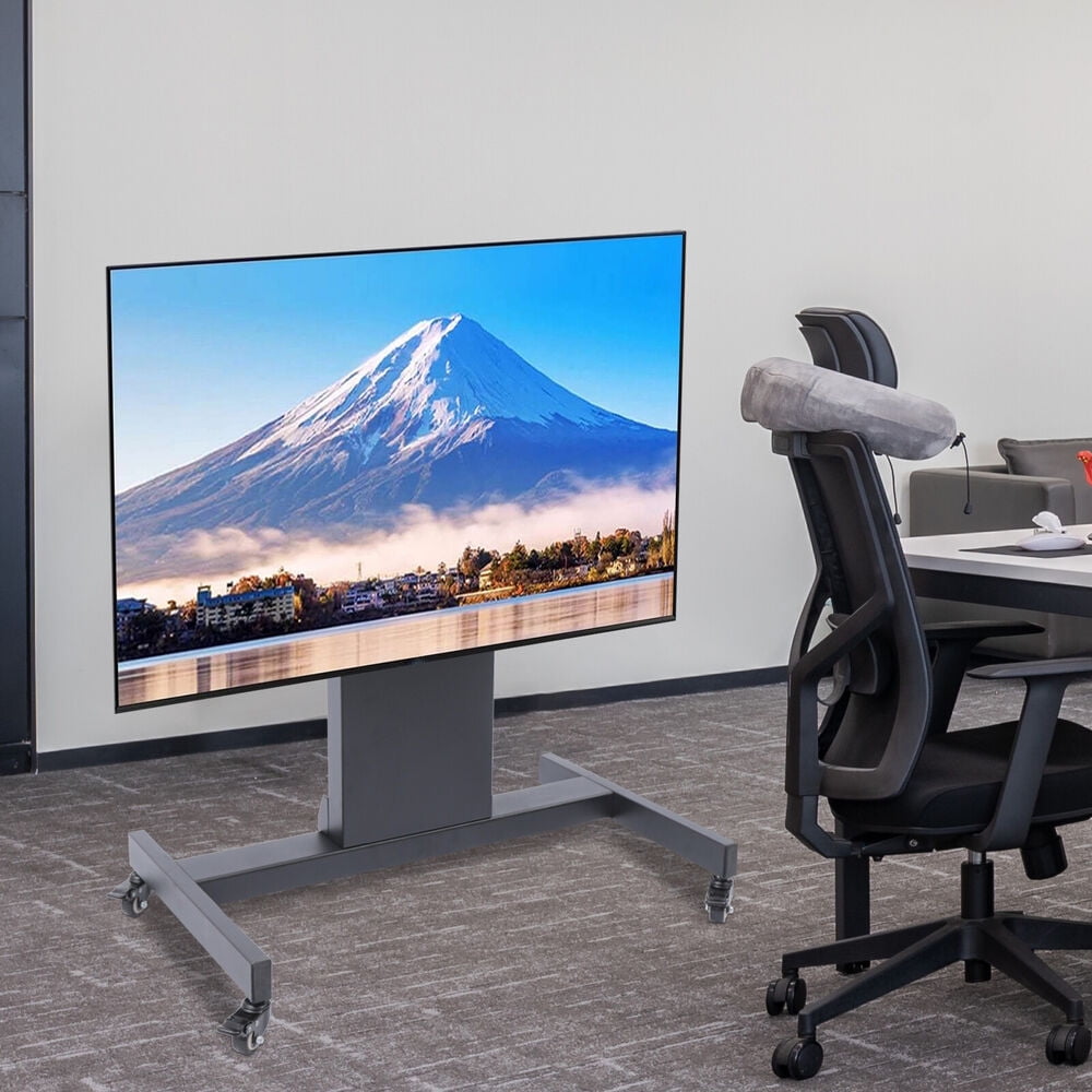 Confidence Monitor Stand Rolling TV Stand Shlef Height Adjustment