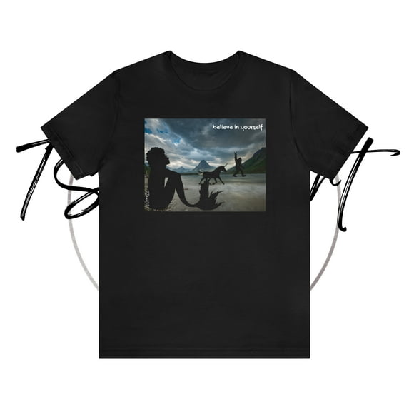 Confidence believe in yourself Unisex T-Shirt. Regular-Plus from TSmartArt