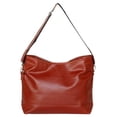 thumbnail image 1 of Confident Love - Stylish Brown Double Handle Leatherette Bag Handbag Purse, 1 of 1