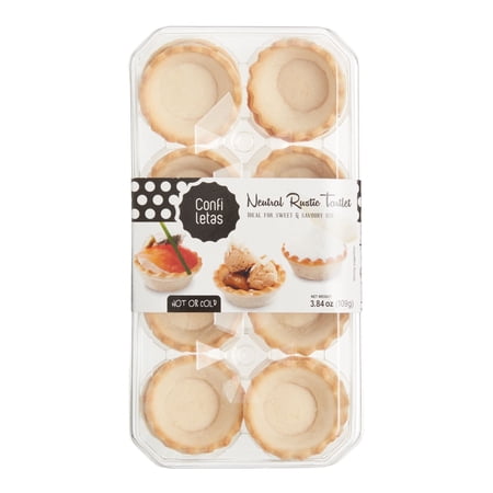 Confiletas Mini Tart Shells 16 Piece Pack of 2