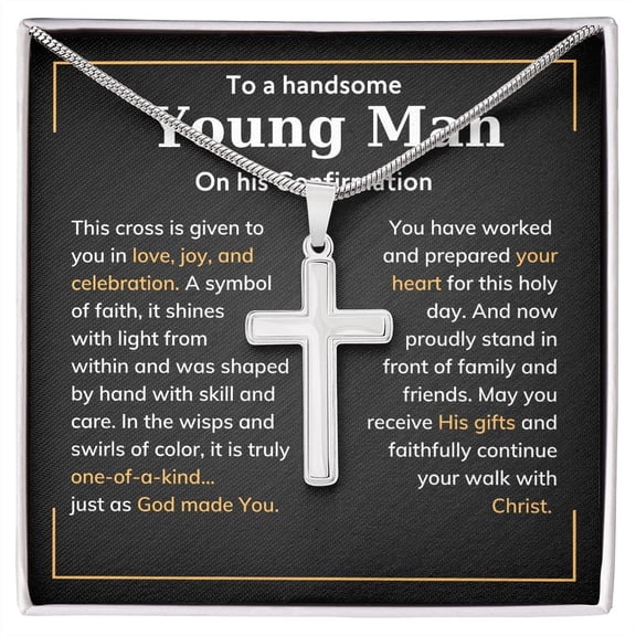 Confirmation Cross Necklace Meaningful, Multi Cross Necklace