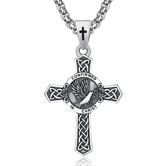 Confirmation Gifts Confirmed in Christ Necklace Baptism Gifts