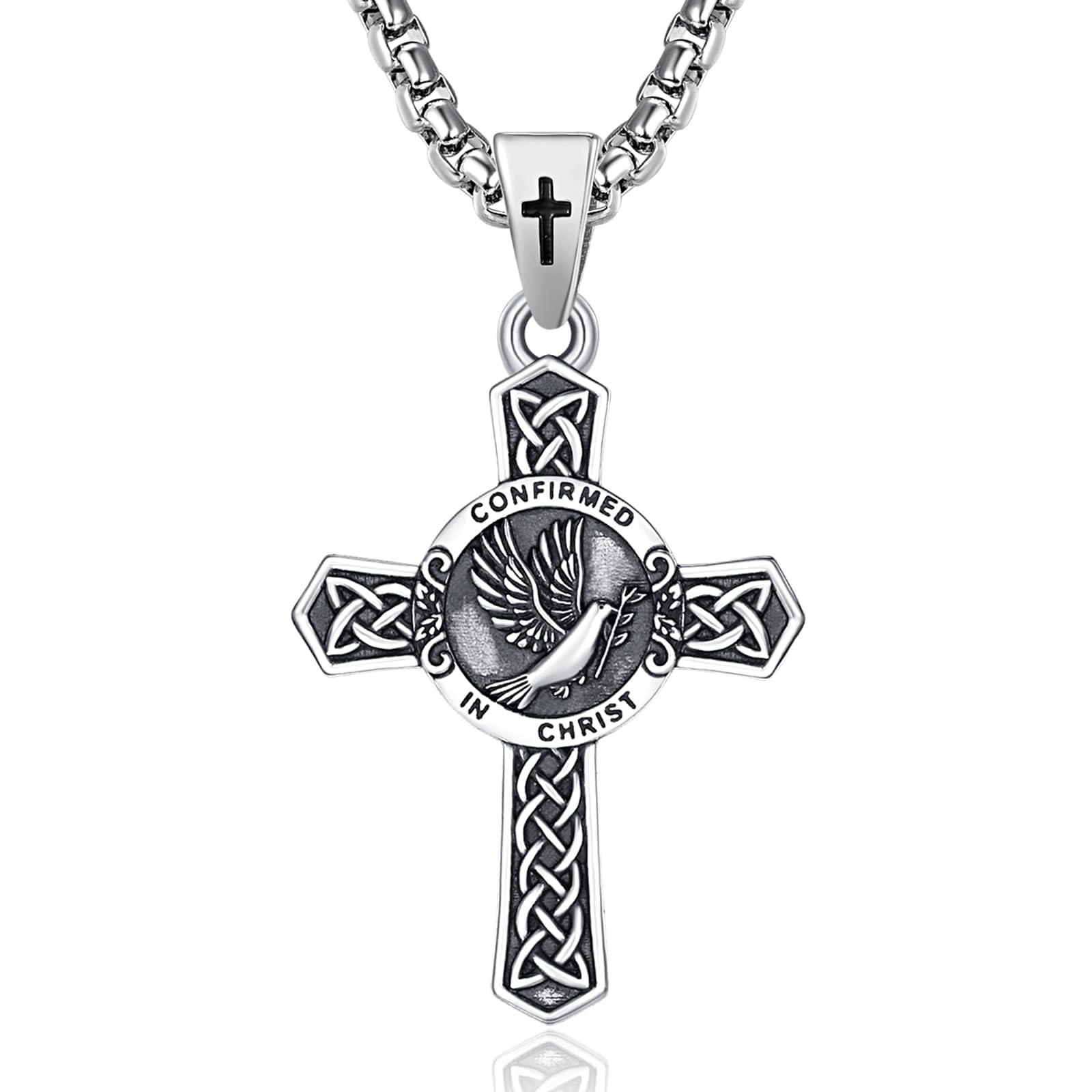 Confirmation Gifts Confirmed in Christ Necklace Baptism Gifts