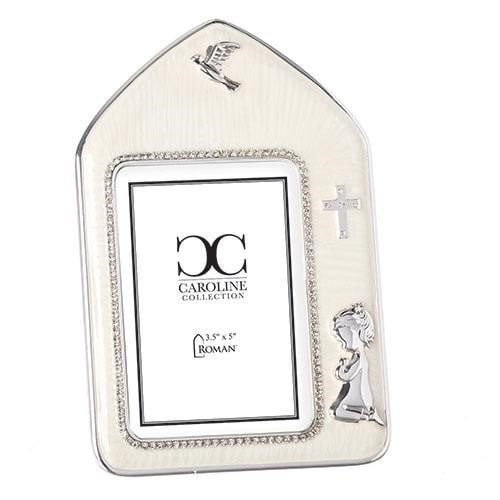 Confirmation Girl Photo Frame from the Caroline Collection
