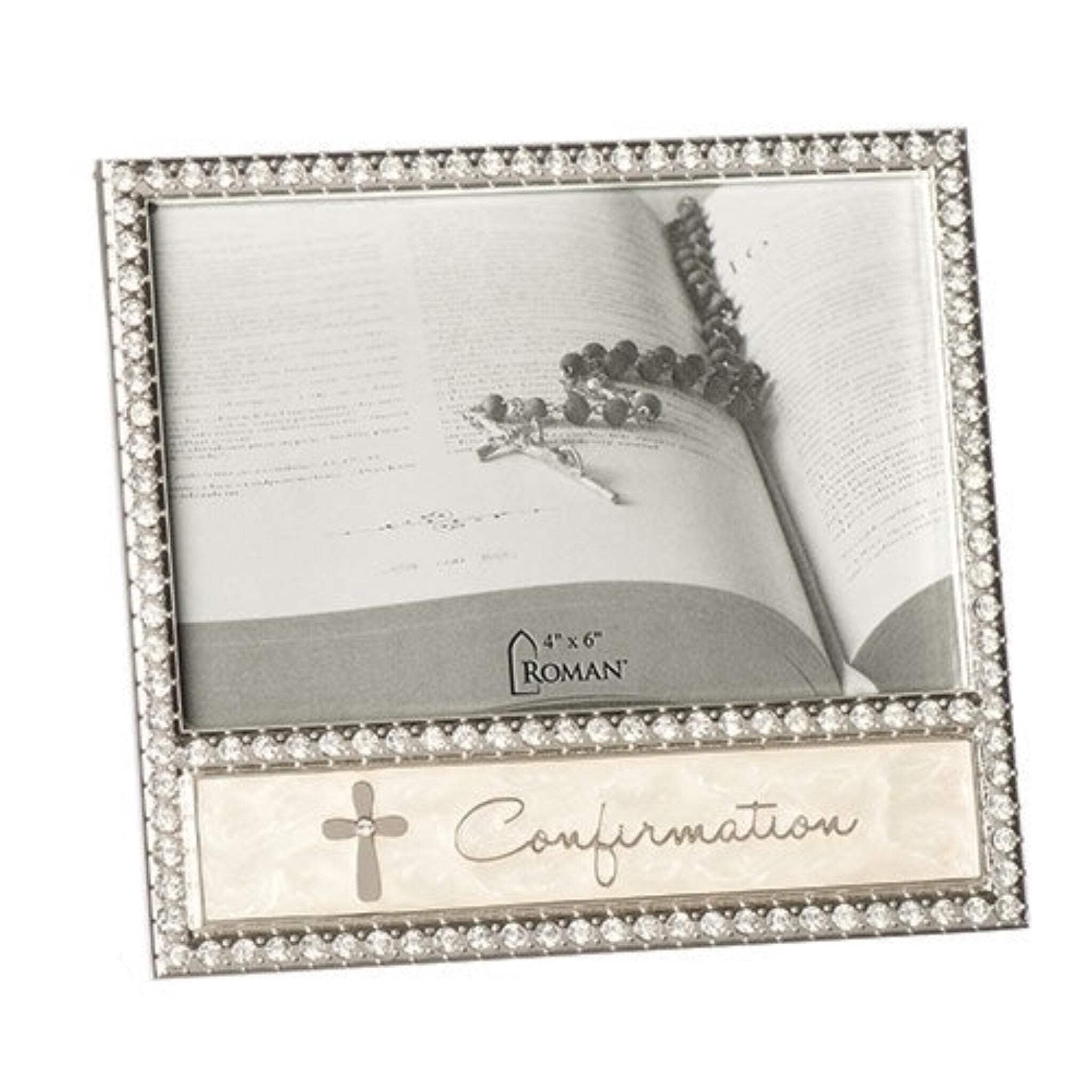 Confirmation Petal Cross Jewel Tone Accent Border - Walmart.com