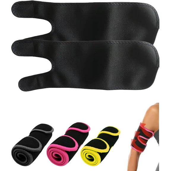 Confitone Arm Toning, Confitone Arm Trimmers & Sleeves, Sculpt Stubborn Fat Naturally While Staying Comfortablef, Perfect for Daily Activities and Mini Workouts at Home (2Pcs Black)