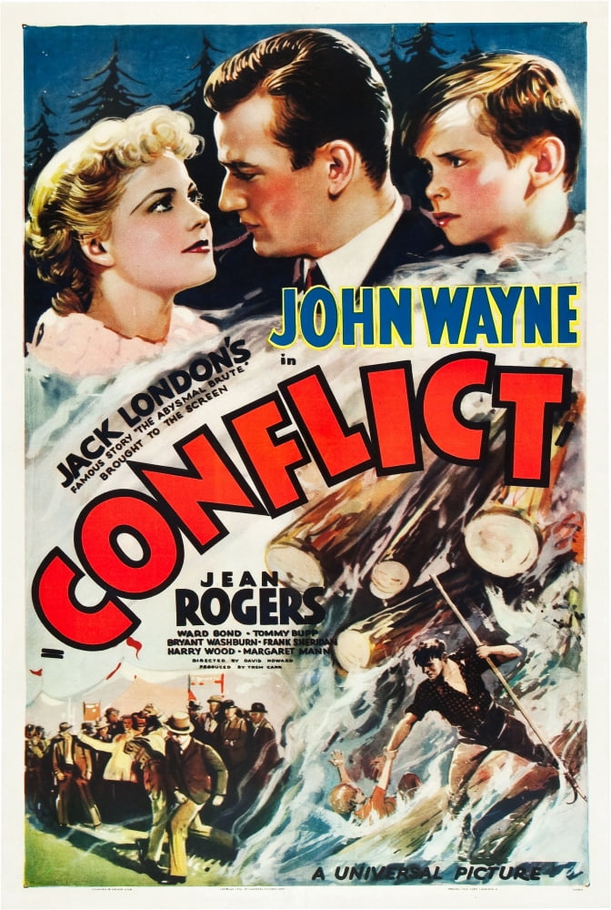 Conflict Canvas Art -  (11 x 17)