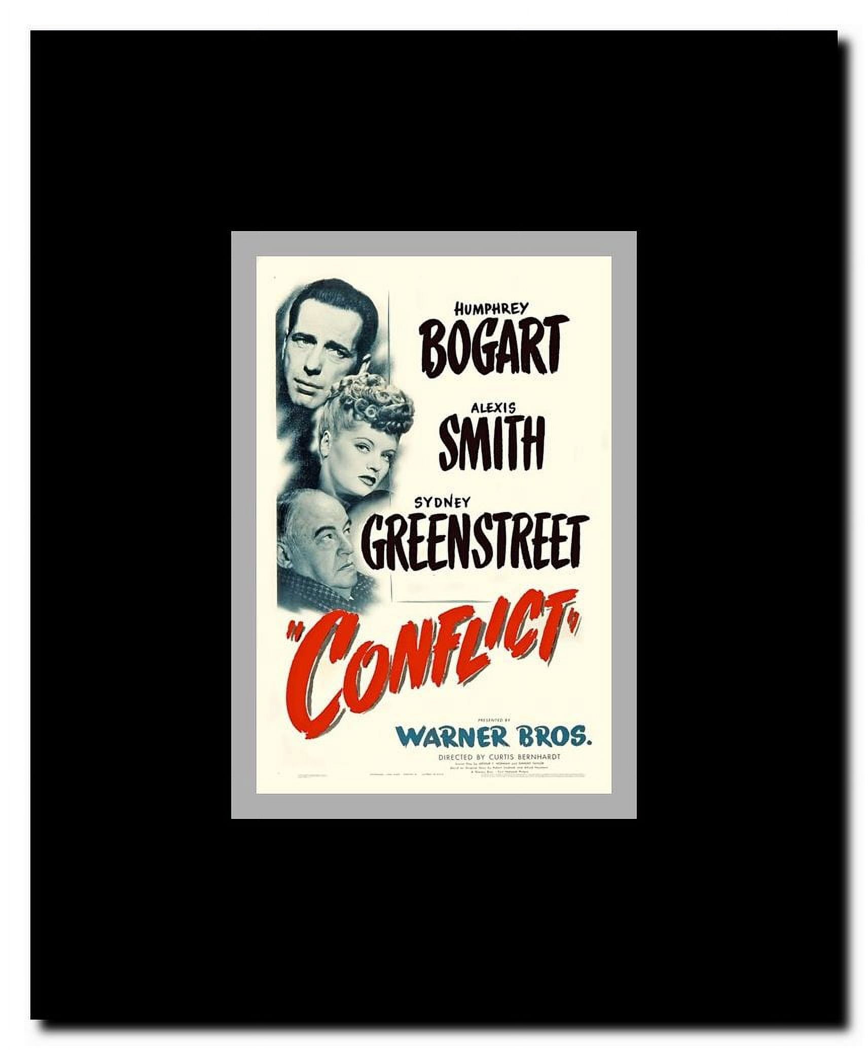 Conflict Framed Movie Poster