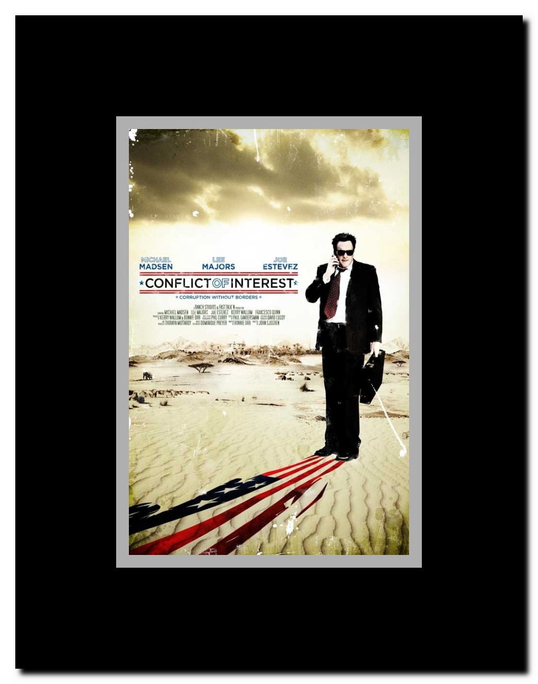 Conflict of Interest Framed Movie Poster