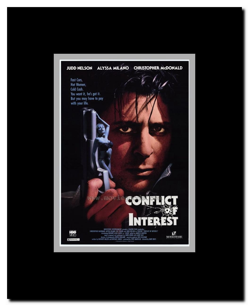 Conflict of Interest Framed Movie Poster