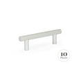 thumbnail image 1 of Confluence RK30609BN 10-pack Cabinet Knurled Pull for Bathroom, 96 mm Brushed Nickel Finish, 1 of 4