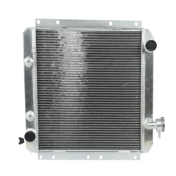 Confote 3 Row Aluminum Radiator Compatible with 1958-1984 Toyota Land Cruiser Base 3.9L 4.2L FJ40 FJ45 Series L6