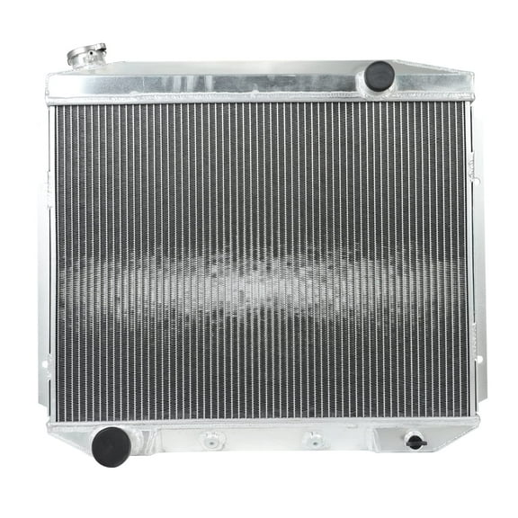 Confote 4 Row Aluminum Racing Radiator with Ford Fairlane Victoria Ranchero Skyline V8 1957 1958 1959