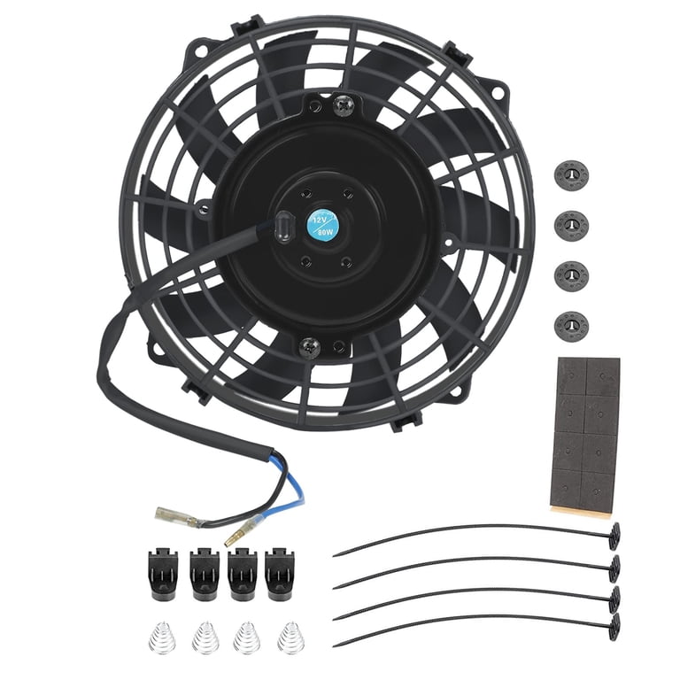 Radiator Condenser Cooling Fan 12 Inch Universal Push Pull Mounting Kit