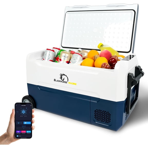 Confote Car Refrigerator Portable Freezer with WIFI APP Control (2/24V DC and 100-240V), 35 L