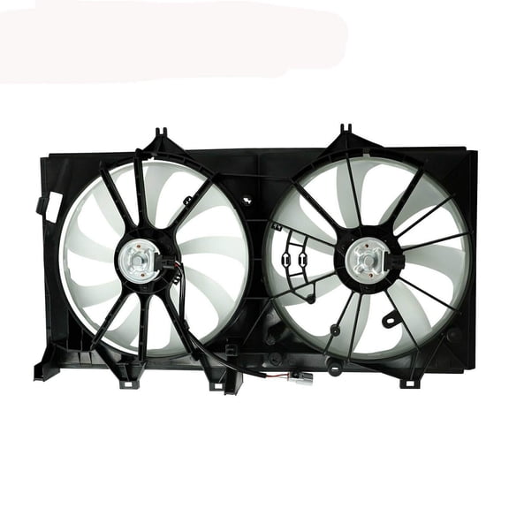 Confote Dual Condenser Cooling Radiator Fan 7+9 Blades 12V for 2012-2017 Camry 2.5L L4#TO3115169,622760