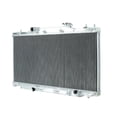 thumbnail image 1 of Confote Full Aluminum 2 Row Core Racing Radiator Compatible with 2002-2006 A-cura Integra RSX Dc5 Manual, 1 of 9