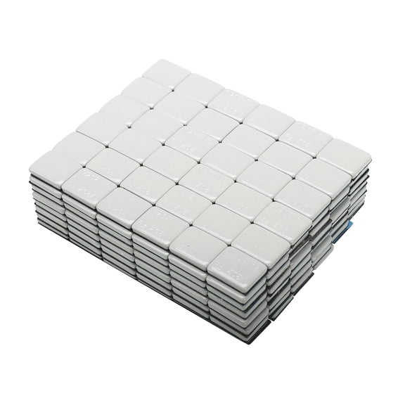Confote Grey 9 Lb. Box Wheel Weights 1/2 Oz. Stick On Adhesive Tape 288 Pieces Replacementfor Cars, Trucks, SUVs, Motorcycles