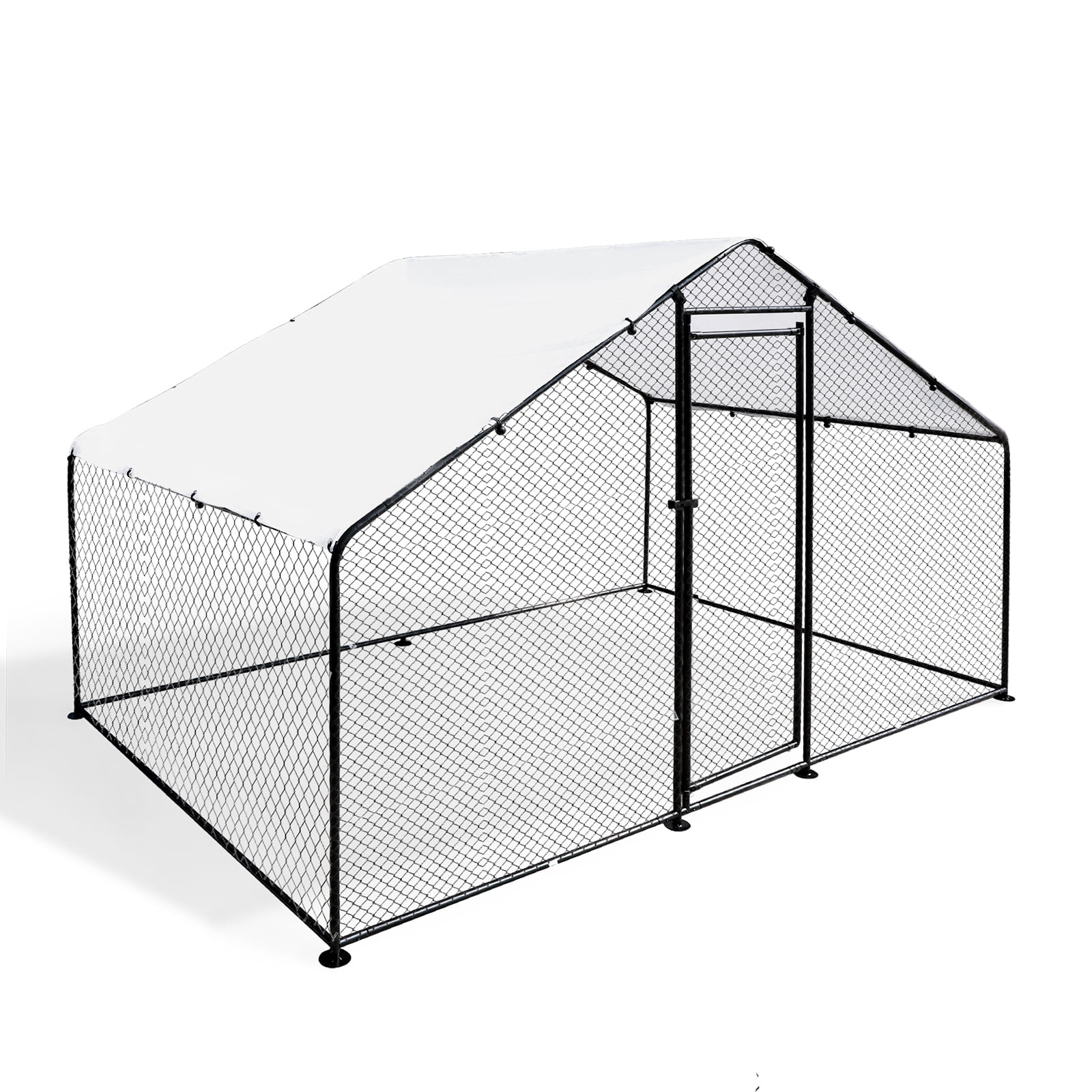 Confote Large Enclosed Predator Proof XLarge Metal Chicken Coop