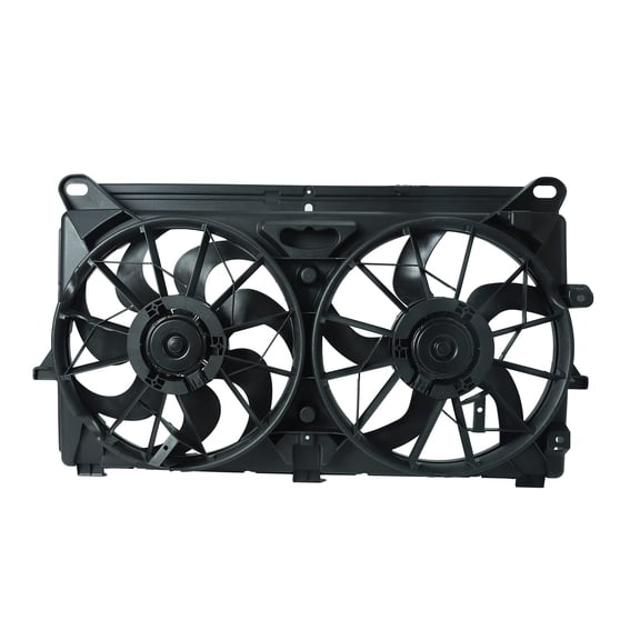Confote Radiator and Condenser Fan Compatible with GM3115212 GMC Sierra 2500 HD for 2005-2007